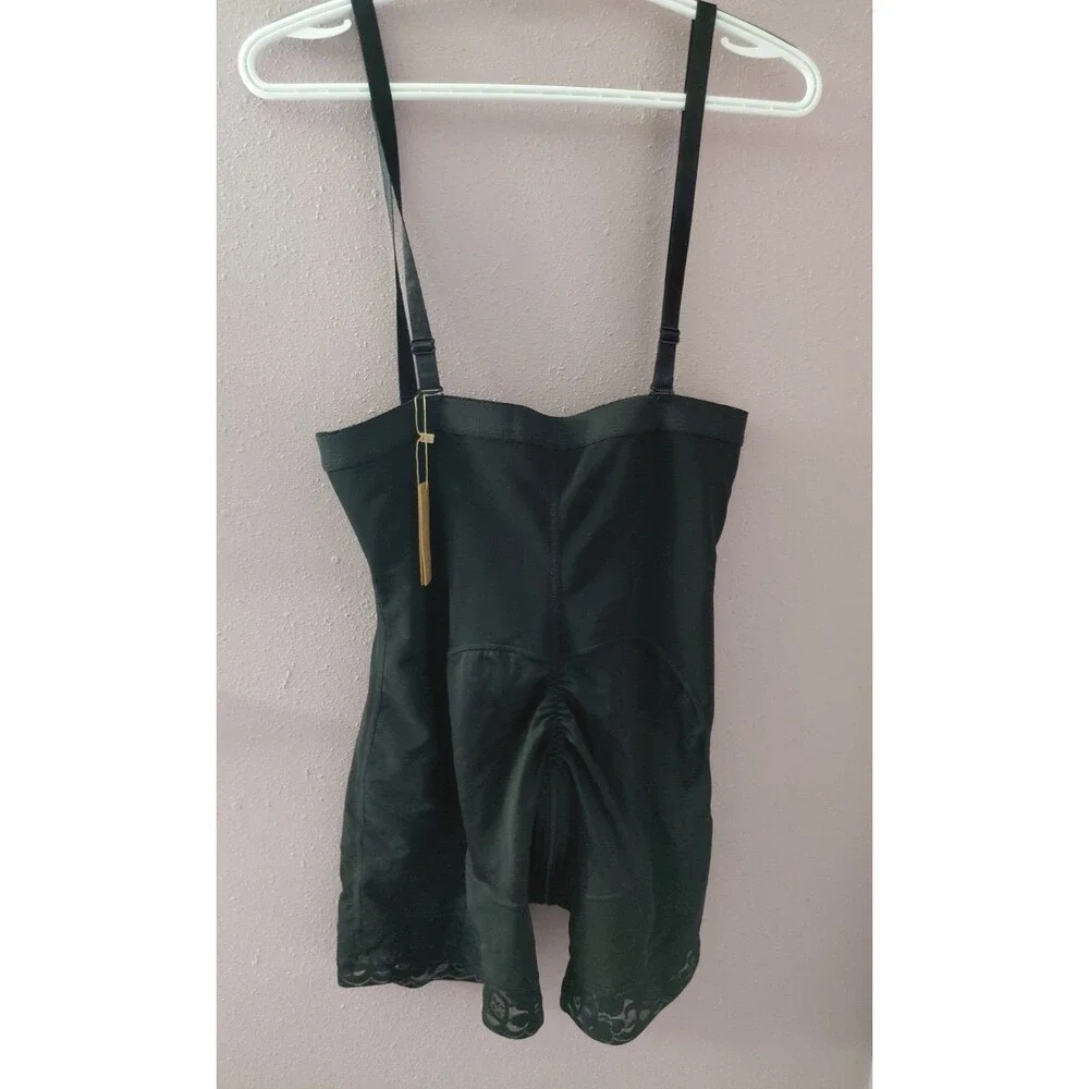 Shapellx Shapewear XXL Black Full Body Butt-Lifting Bodysuit Women